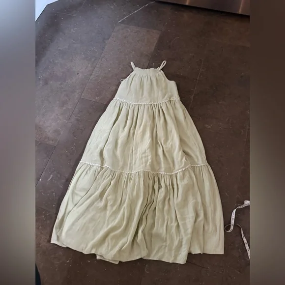 Rachel Zoe Elegant Green Halter Maxi Dress - Picture 8 of 8